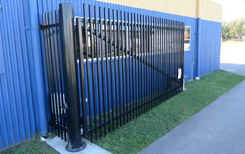 Electric Gate, only customers have access to our Facility